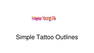 Simple Tattoo Outlines