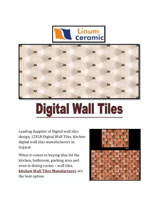 leading supplier of digital wall tiles design