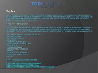 top doc