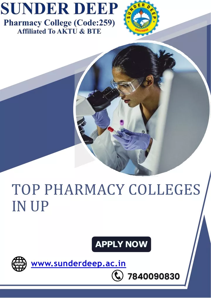 top pharmacy colleges in up