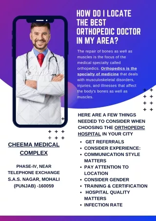 How Do I Locate The Best Orthopedic Doctor In My Area?