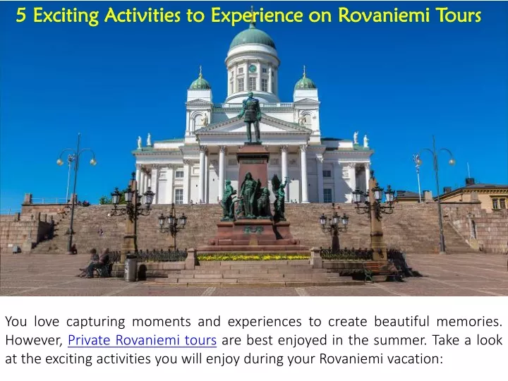 5 exciting activities to experience on rovaniemi