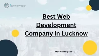 Choose the Best Web Development Company in Lucknow for your Website