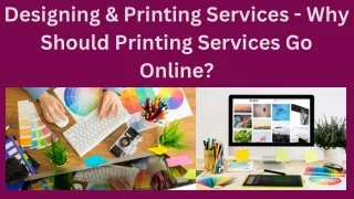 designing printing services why should printing