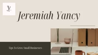 jeremiah yancy