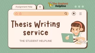 Why Do You Need Thesis Writing Service ?