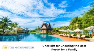 Checklist for Choosing the Best Resort for a Family (1)