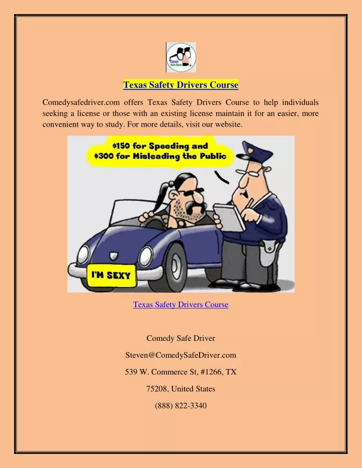 texas safety drivers course