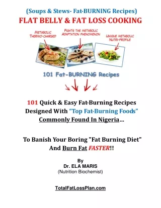 (Soups & Stews- Fat-Burning Recipes) Flat Belly  & Fat Loss