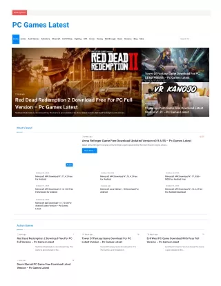 PC Games Latest