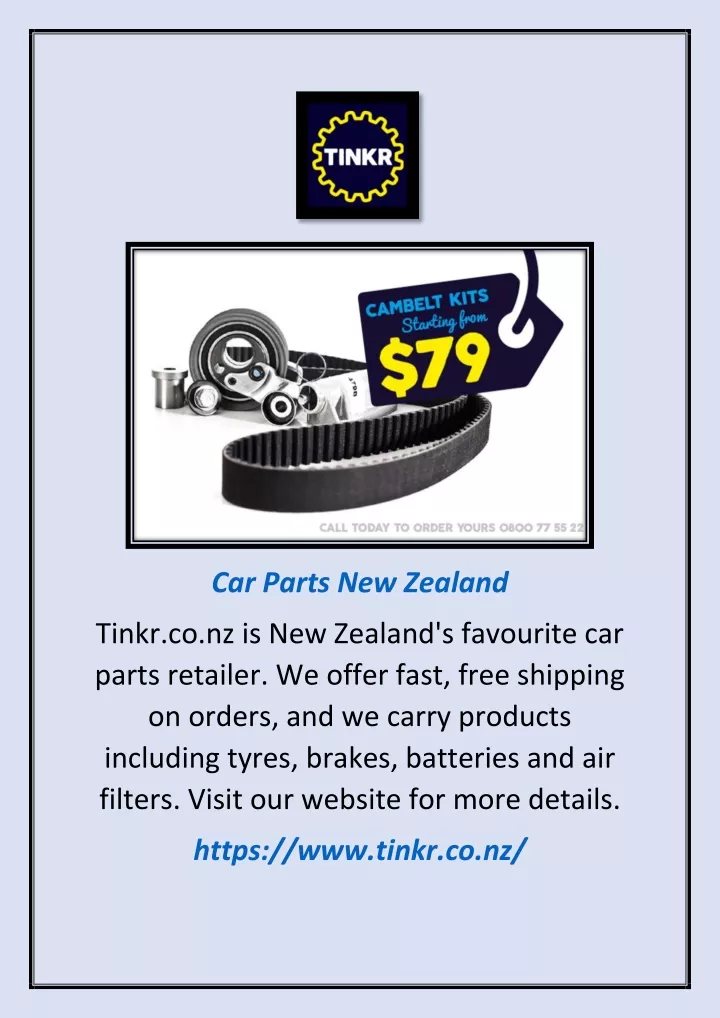 car parts new zealand