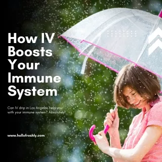 Learn why IV drip in Los Angeles is useful for people with immune deficiency (Instagram Post (Square))