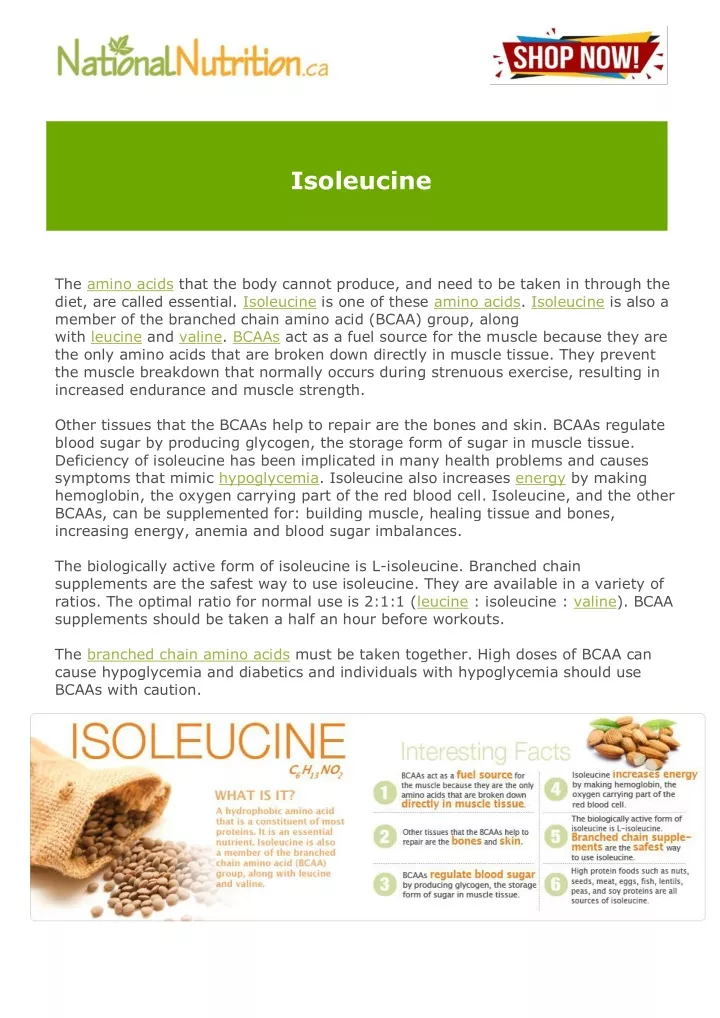 isoleucine