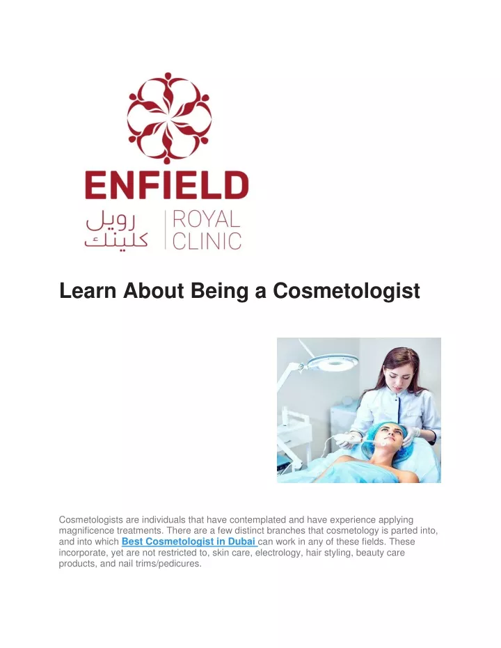 learn about being a cosmetologist