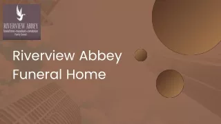 riverview abbey funeral home
