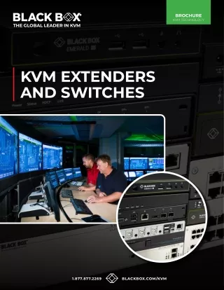 KVM EXTENDERS AND SWITCHES