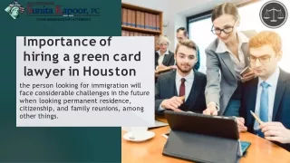 Importance of Hiring a Green Card Lawyer in Houston
