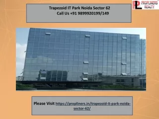 Trapezoid IT Park Noida sector 62  9899920199/149 office for rent