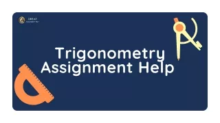 trigonometry assignment help