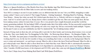 https www dope review com quarsi profitnews