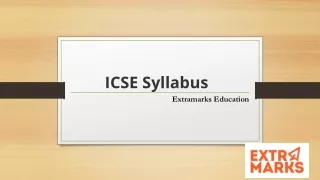icse syllabus