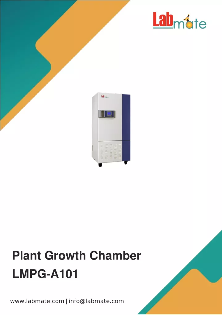 plant growth chamber lmpg a101