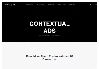 Top Contextual Advertising Platforms | Hindsight Solutions