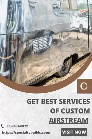 Get Best Services of Customized Airstream - Specialty Builds