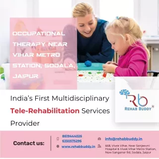 Occupational Therapy Near Vihar Metro Station, Sodala, Jaipur