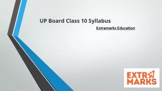 UP Board Class 10 Syllabus