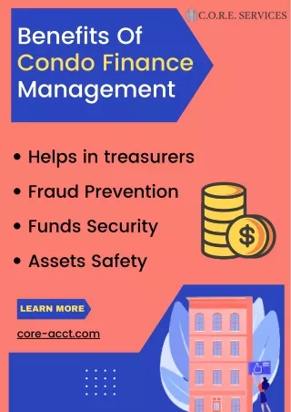 Benefits Of Condo Finance Management - Core Condo accounting Services