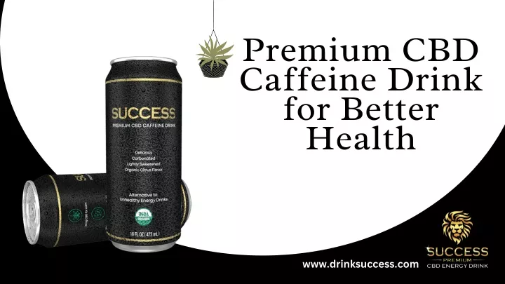 premium cbd caffeine drink for better health