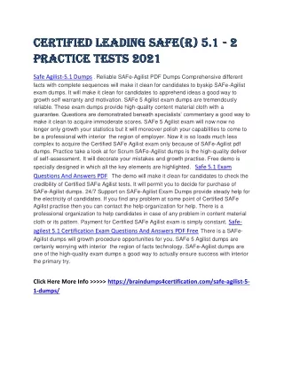 certified leading safe r 5 1 certified leading