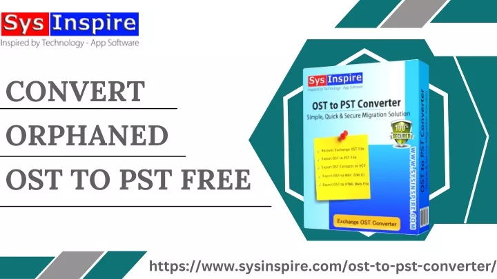 convert orphaned ost to pst free