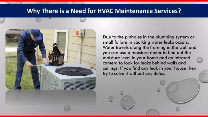 why there is a need for hvac maintenance services