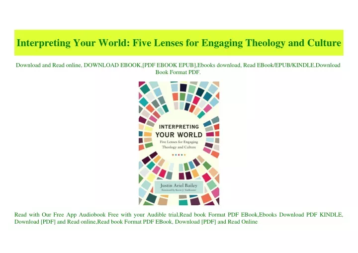 interpreting your world five lenses for engaging