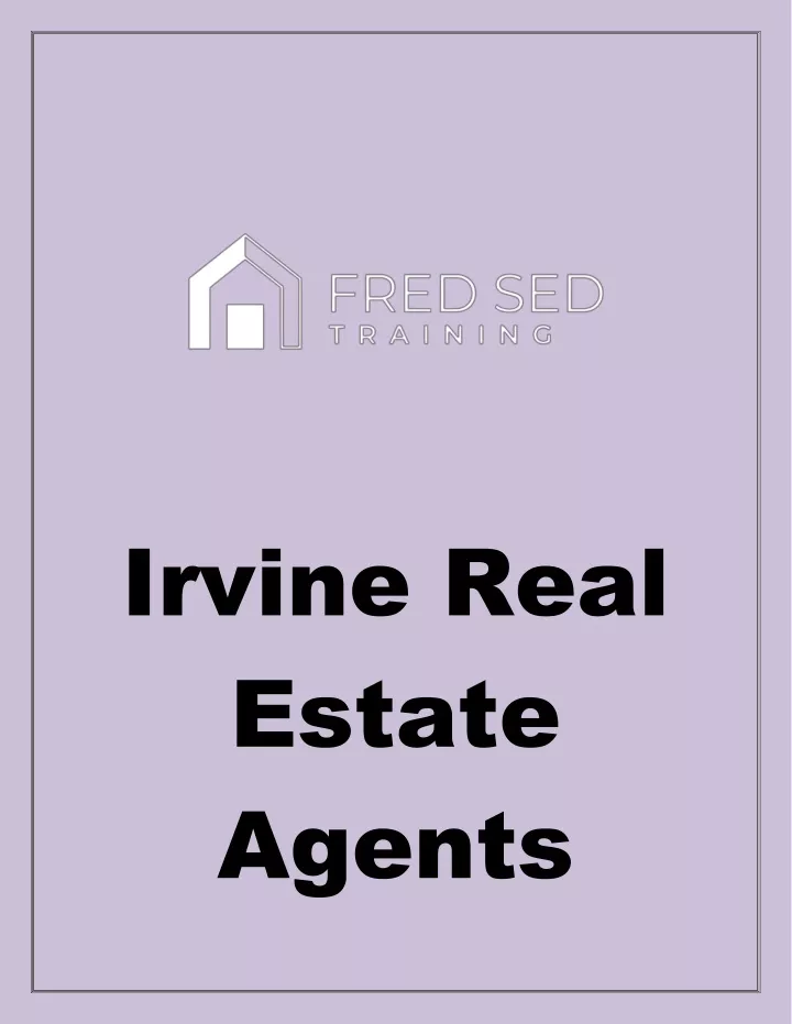 irvine real estate agents