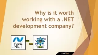Why is it worth working with a NET development company