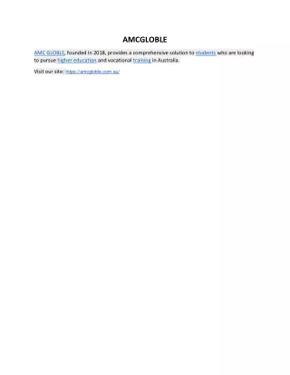 amcgloble
