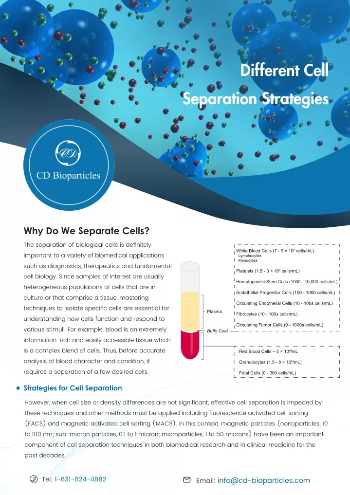 different cell