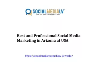 Professional and Best Social Media Marketing in Arizona