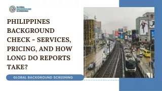 philippines background check services pricing