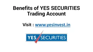 Online NSE & BSE registered Broker & Investment adviser in India
