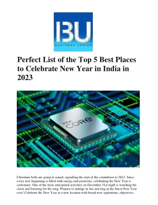 perfect list of the top 5 best places