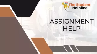 ASSIGNMENT HELP