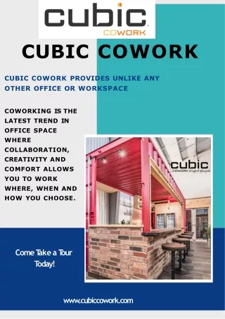 The Woodlands Virtual Office  | Cubic Cowork
