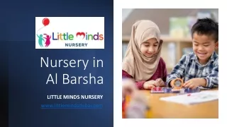 nursery in al barsha