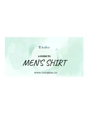 Sharing Some Tips To Find Designer shirts More Men.