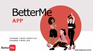 BetterMe - Change Your Lifestyle Change Your Life