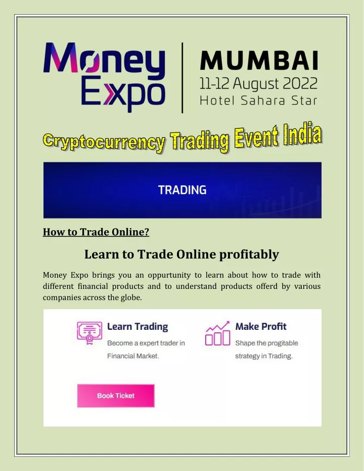 how to trade online